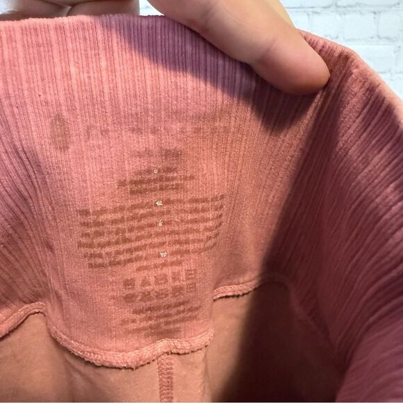 FP Movement by Free people Heathered Pink Seamless High-Waist Leggings - Picture 6 of 6